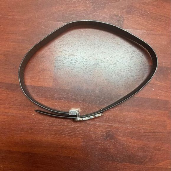 Reversible and adjustable Ferragamo black Gancini belt - Picture 3 of 3